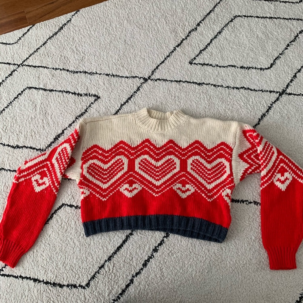 Free people cropped sweater